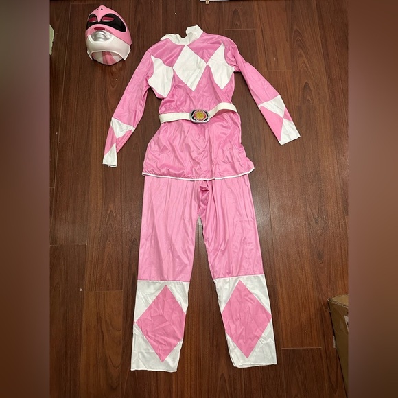Morphsuits Other - Adult Pink Power Ranger Morphsuit Women Superhero Costume Size L